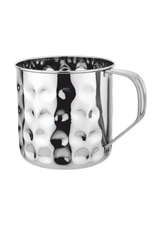 Prabha Stainless Steel Hammered Water Mug 1250ML, Multipurpose Jug for Milk, Hiking, and Camping - Image 1
