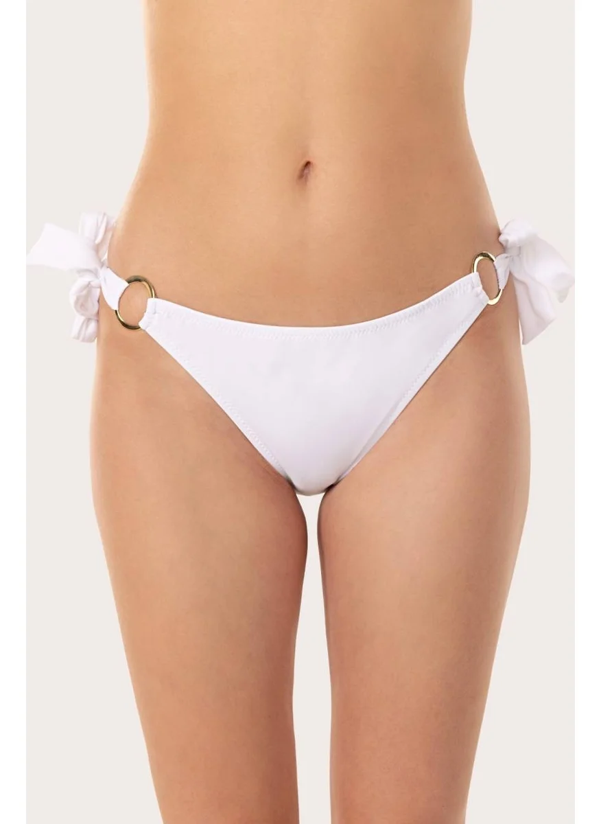 Ayyıldız Crescent Moon 63060 White Bikini Bottom