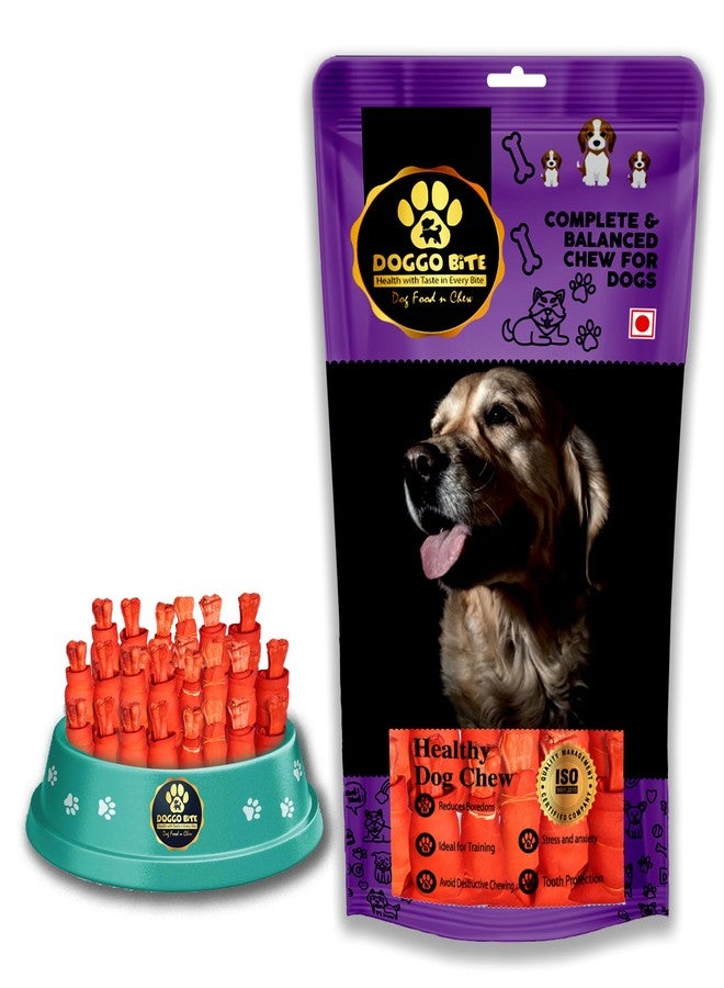 DOGGO BITE Chicken Barbeque Lollipop-Dog Treats, 5 inches Pack of 5, All Life Stages, bone - Image 1