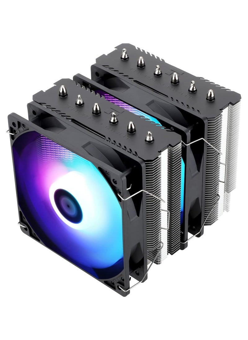 Thermalright Thermalright Peerless Assassin 120 SE ARGB CPU Air Cooler, 6 Heat Pipes Cpu cooler, Dual TL-C12C-S PWM Fan, Aluminium Heatsink Cover, AGHP Technology, for AMD AM4/AM5/Intel LGA1700/1150/1151/1155/1200  - Image 1