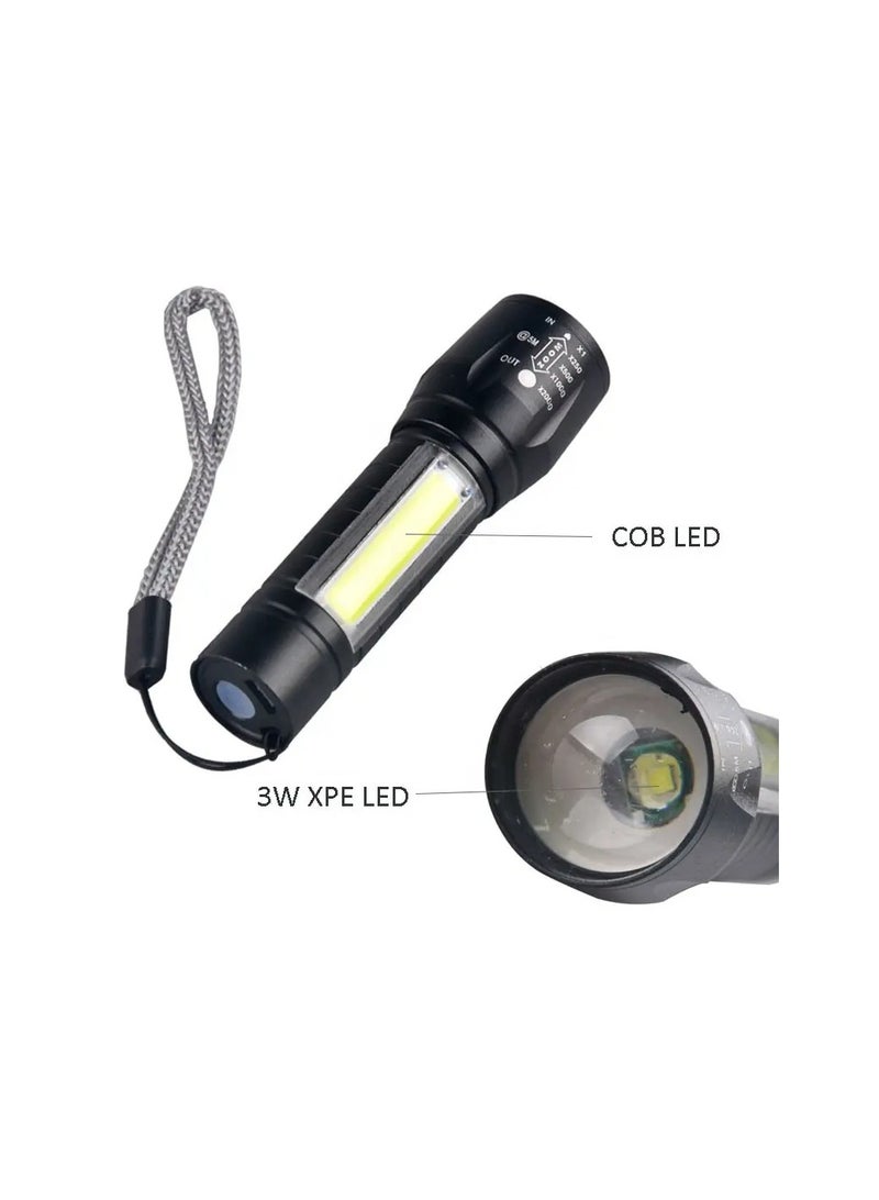 Mini Small Kid COB LED Work Light Flashlight - Image 4