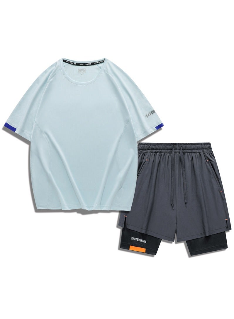 KUYING New Fashion Versatile Short Sleeve Set 