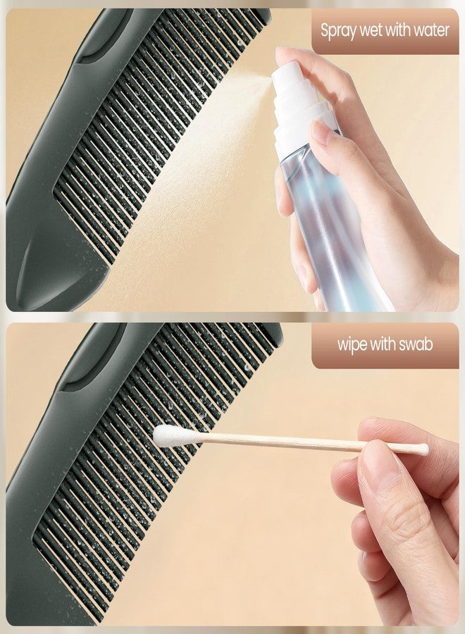 EHBELIF Dandruff Comb Green Upgraded Fine Tooth Scalp Detox Comb Lice for Women, Men & Kids Scalp Detoxing, Sweep & Massage Hair Brush Tool with Elegant Box for Hair Care - Image 5