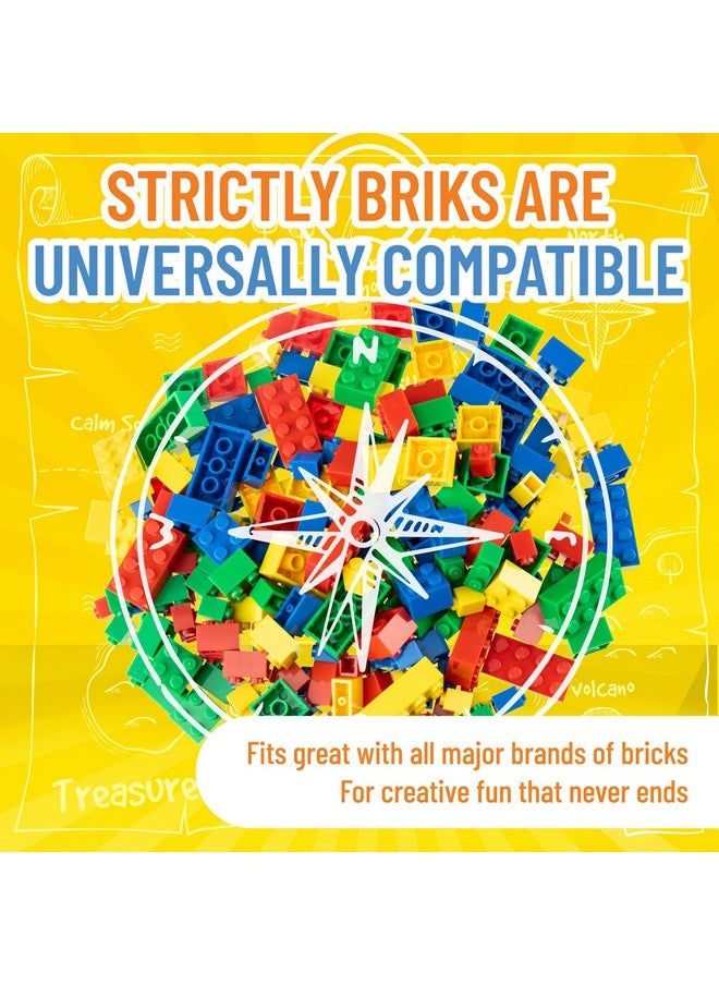 Strictly Briks Strictly Briks Compatible with Lego Toy Building Block, Blue, Green, Red, and Yellow, 216 Pieces, Classic Bricks Building Starter Kit for Kids, 100% Compatible with All Major Brick Brands  - Image 4
