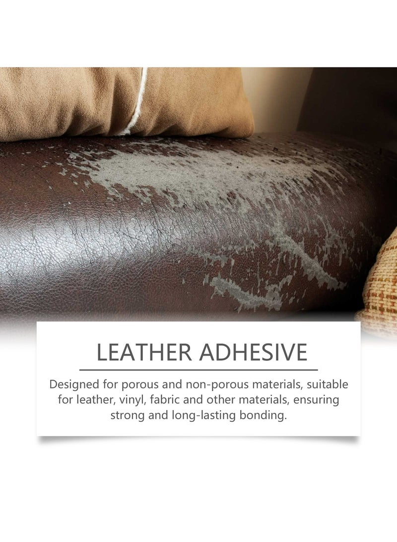 Jakehoe Leather Adhesive,Leather Fabric Sofa Adhesive, Waterproof Seamless Repair Bonding Effect 50ml - Image 3
