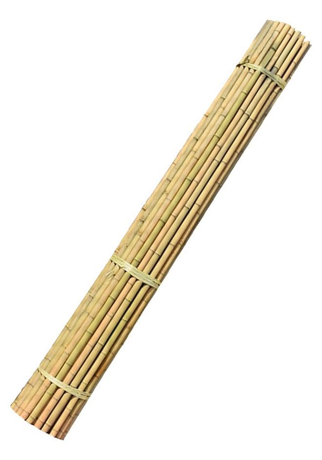 LINGWEI Natural Bamboo Poles Bamboo Stake For Plant Support 120cm Bamboo Garden Poles Strong Gardening Sticks Bamboo Poles For Indoors or Outdoors 10pcs - Image 1