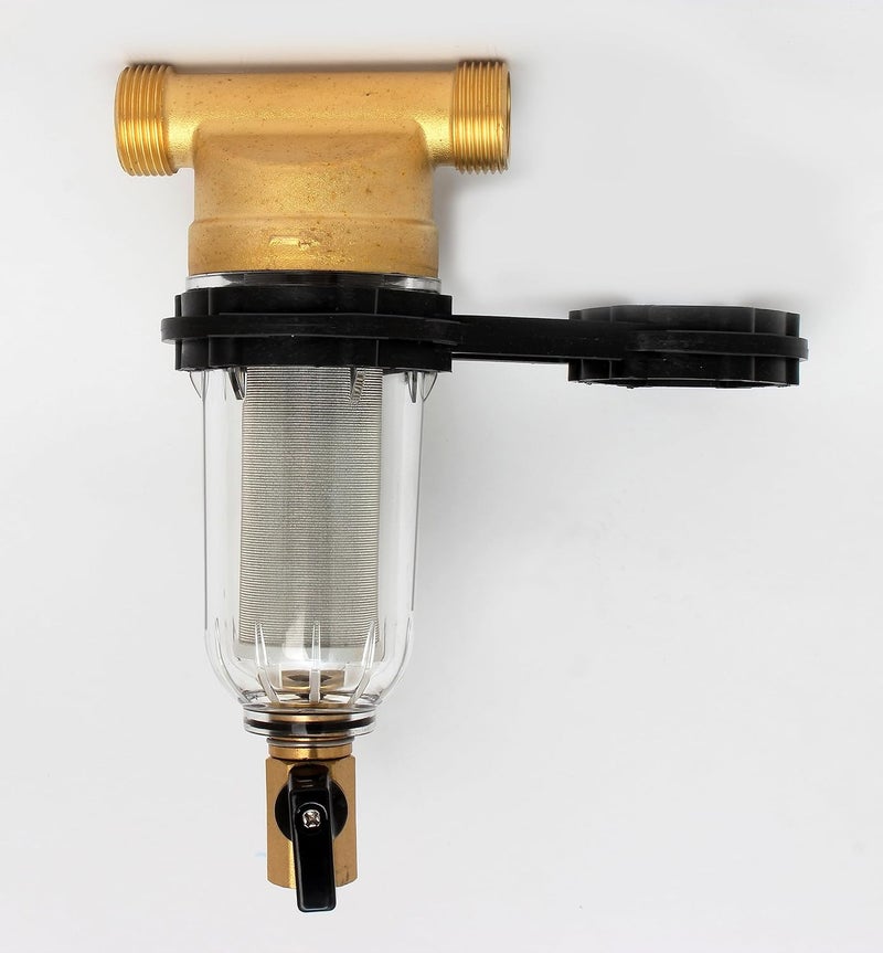 OBLONG WATER STRAINER WITH CLEANING VALVE - Image 3
