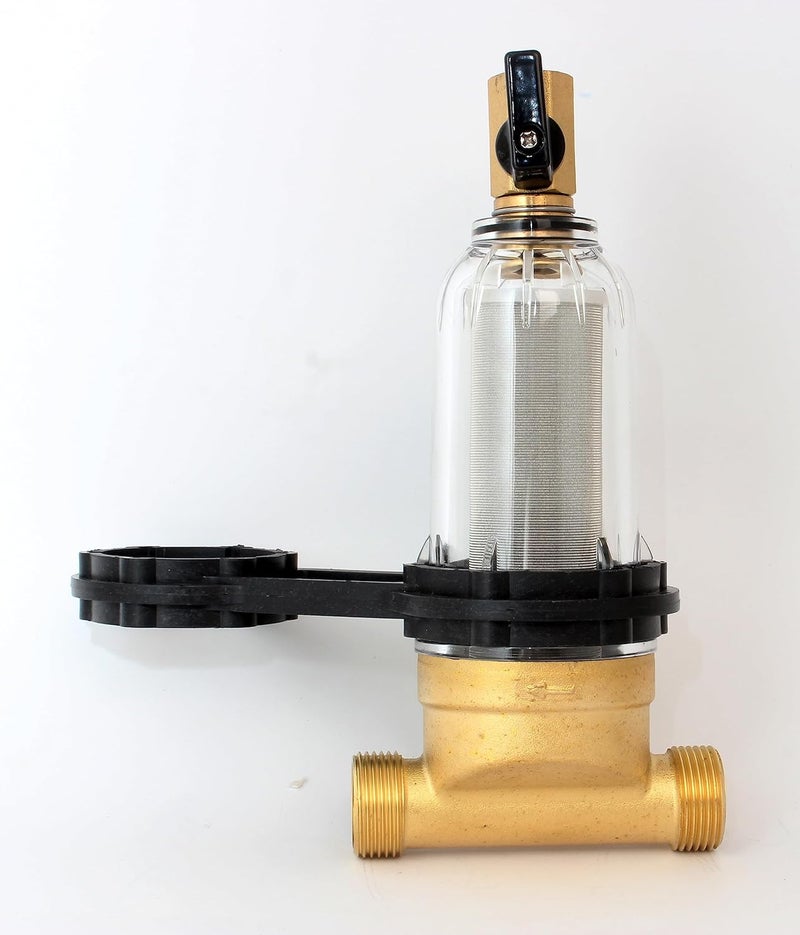 OBLONG WATER STRAINER WITH CLEANING VALVE - Image 2