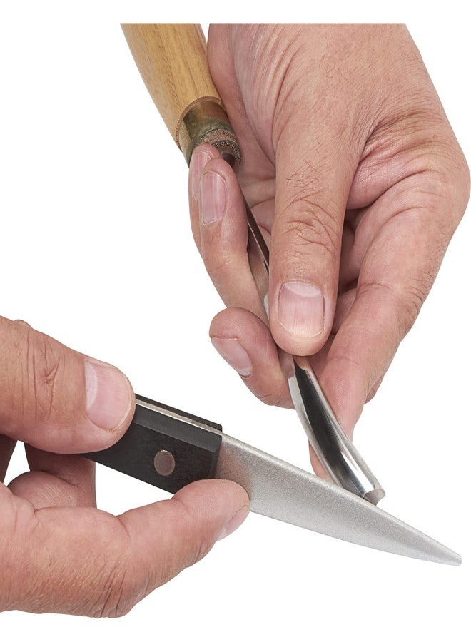 Trend 3-Inch Diamond Tapered File for Sharpening Wood Turning Gouges, DWS/TF3/F - Image 5