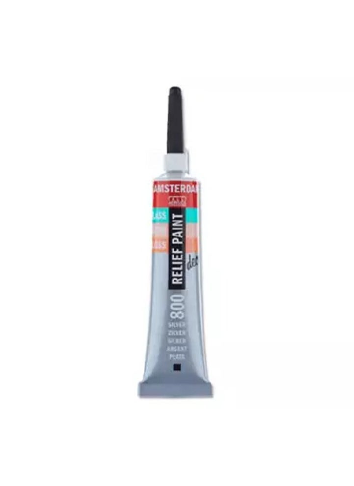 Talens Talens 800 Relief Paint Glass, 20Ml Silver  - Image 2