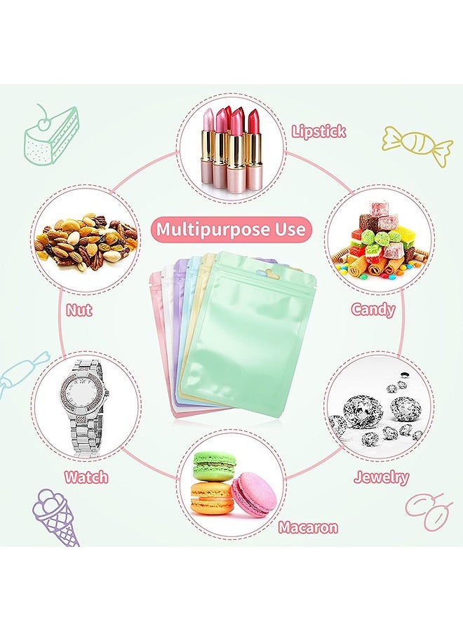 إم إكس إن 60 قطعة من الأكياس القابلة لإعادة الإغلاق، أكياس تغليف عرض لطيفة لتخزين الطعام وهدايا الحفلات وما إلى ذلك - Image 4