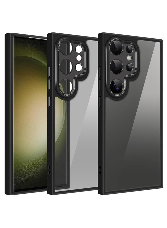 اس-توب جراب لهاتف Samsung Galaxy S23 Ultra 5G مع غشاء عدسة ملون مدرع - Image 1