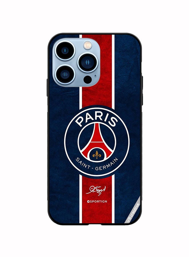 VR CREATIVE Protective Case Cover For Apple iPhone 14 Pro Paris Saint Germain Design Design Multicolour - Image 1