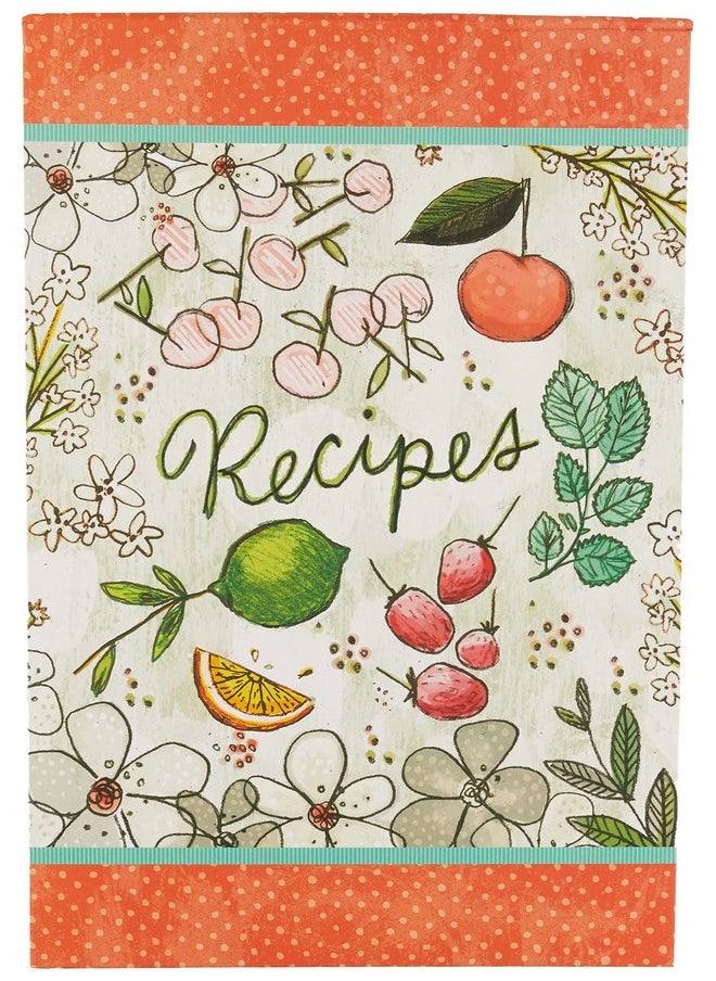 C.R. Gibson Qfr3-16556 Vertical Recipe Keeper Flip Stand, Fruit Fusion, Multicolor  - Image 1