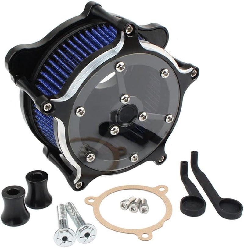 QASULER Motorcycle CNC Air Filter Cleaner - Image 1