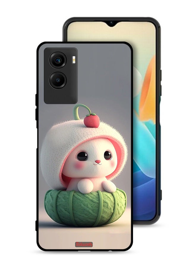 Tolwak Vivo Y55s 5G (2021) Protective Case Cover Cute Little Rabbit - Image 1