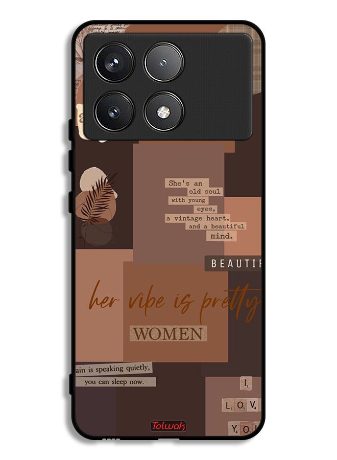 Tolwak Xiaomi Redmi K70 Pro Protective Case Cover Adventurer Women - Image 1