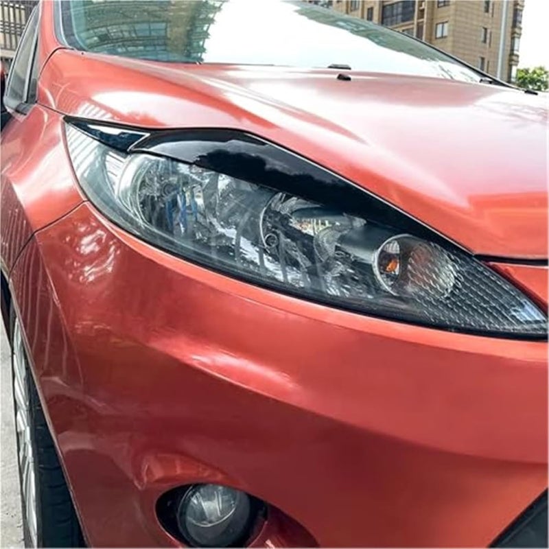 Vuzmode Carbon Fiber Look Headlight Eyebrow for Fiesta MK6 - Image 3