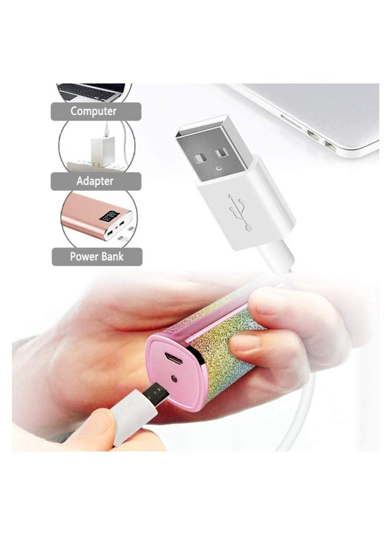 USB Chargeable High Speed Electric Eyebrow Trimmer for Women, Portable Nose Hair Trimmer and Face Body Hair Shaver for Women Girl - Image 5