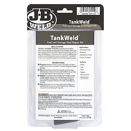 J-B Weld 2110 Metal Fuel Tank Repair Kit - Image 2