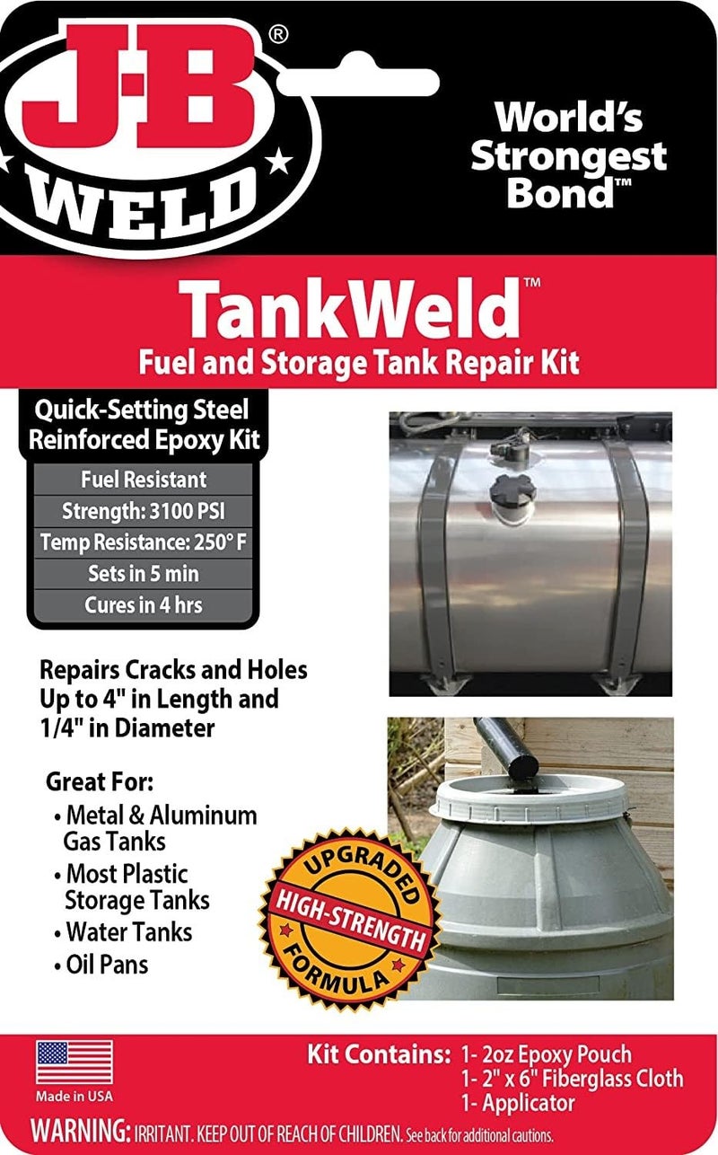 J-B Weld 2110 Metal Fuel Tank Repair Kit - Image 5