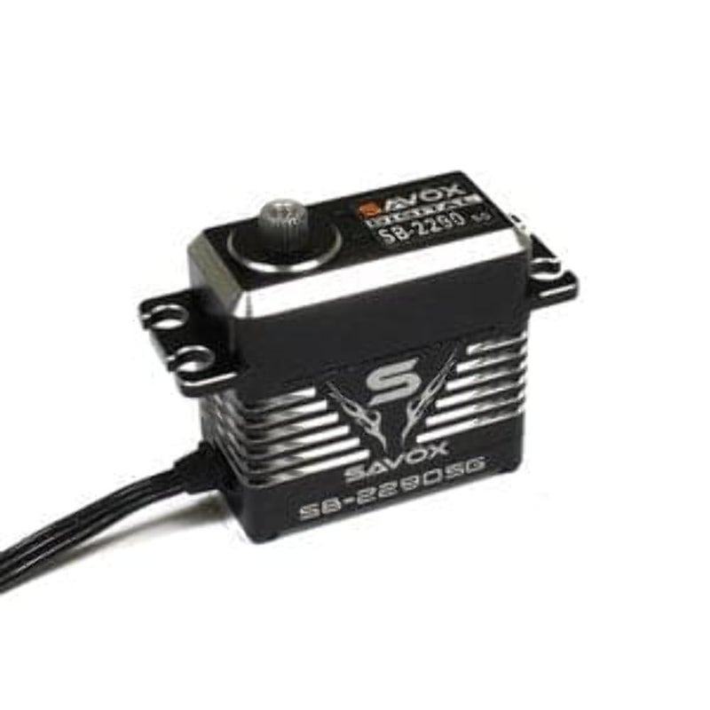 Savox Savx Savox Servos Sb2290Sg Monster Torque Brushless Servo Black Edition 13Sec 6944oz 74V BrownA - Image 2