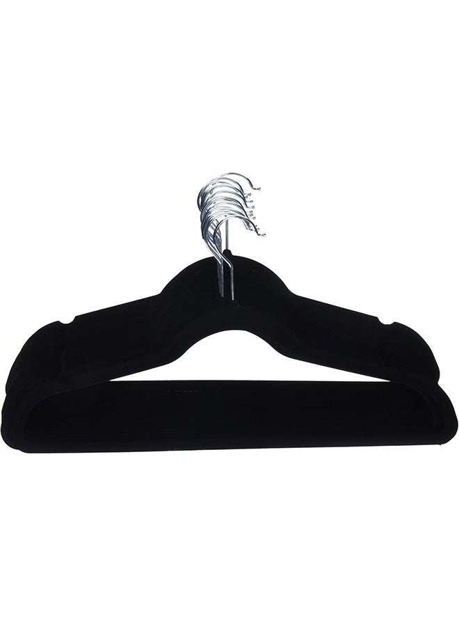 RATSAW 20 Pack Slim Velvet Non-Slip Suit Hangers Clothes Coat hangers with 360 Degree Hook for Home Storage Sturdy and Space Saving Wardrobe - Image 4