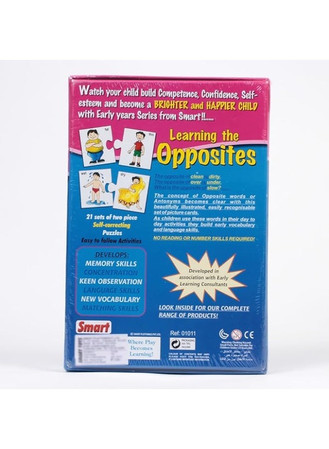 Smart Learning The Opposites Puzzle (Multi-Color, 42 Pieces) - Image 3