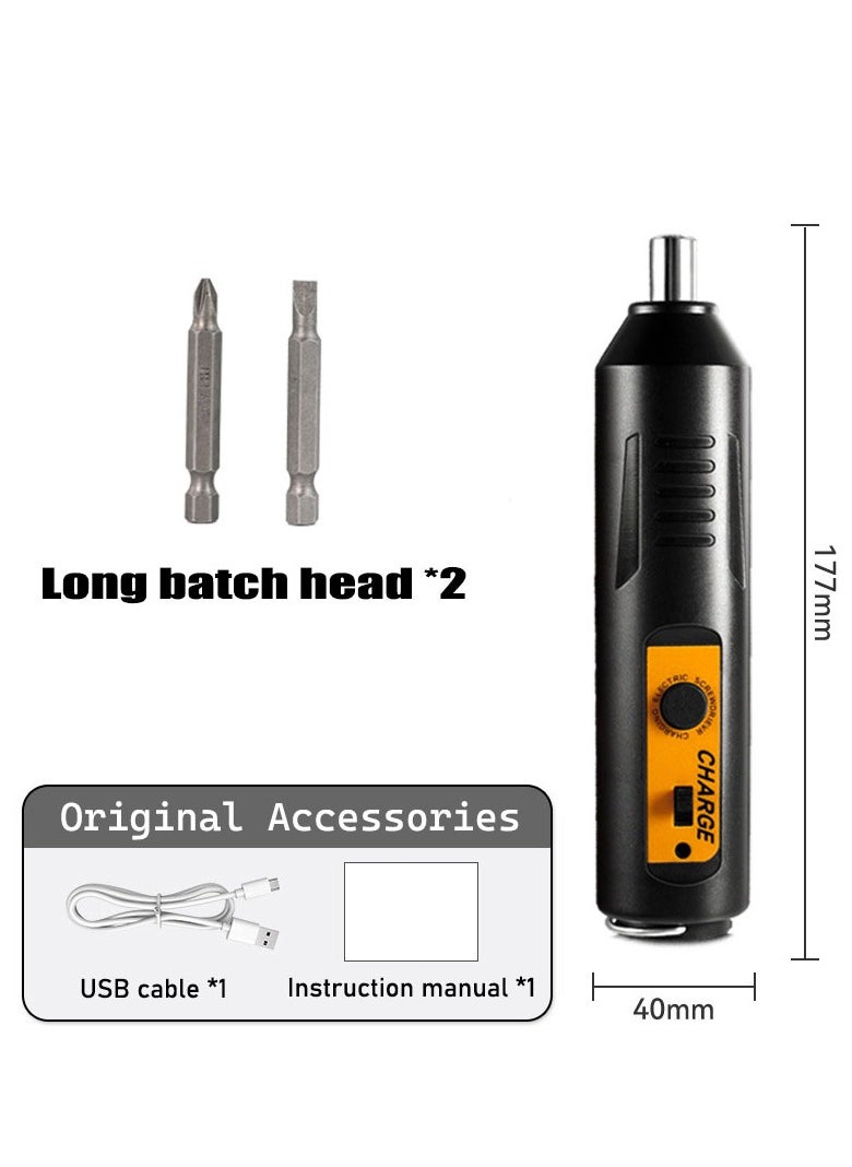 Generic Rechargeable Electric Screwdriver Cordless - Compact & Powerful with Strong Magnetic Suction - Multi-Functional Electrician Tools Set for Enhanced Battery Life  - Image 2