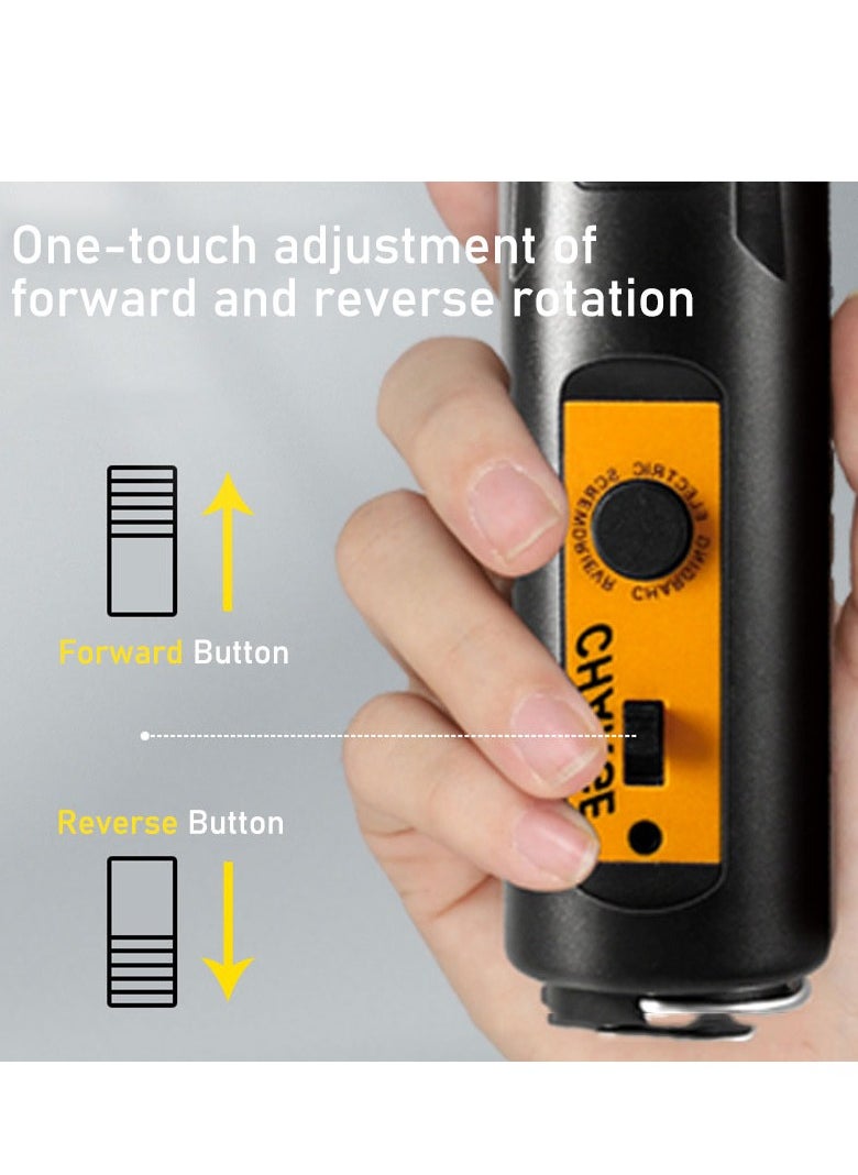 Generic Rechargeable Electric Screwdriver Cordless - Compact & Powerful with Strong Magnetic Suction - Multi-Functional Electrician Tools Set for Enhanced Battery Life  - Image 5