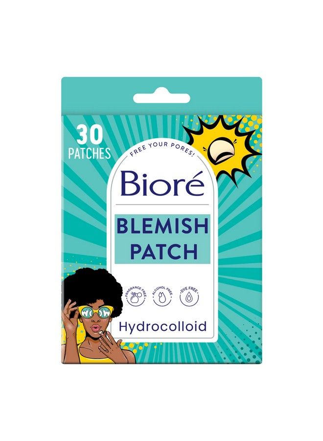 Biore Pimple Patches Cover & Conquer Blemish Patch Medical Grade Ultrathin Hydrocolloid For Covering Zits And Blemishes Hsa/Fsa Approved 30 Count