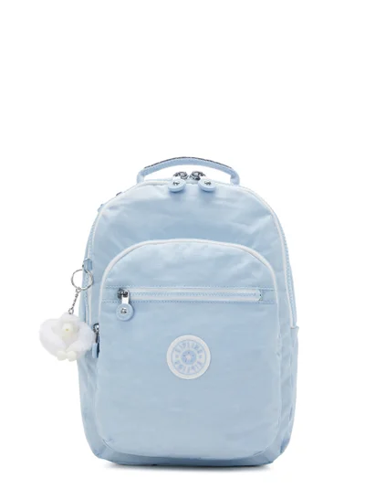 kipling Seoul S Small Backpack (With Laptop Protection) Frost Blue - BlI4082LZ8