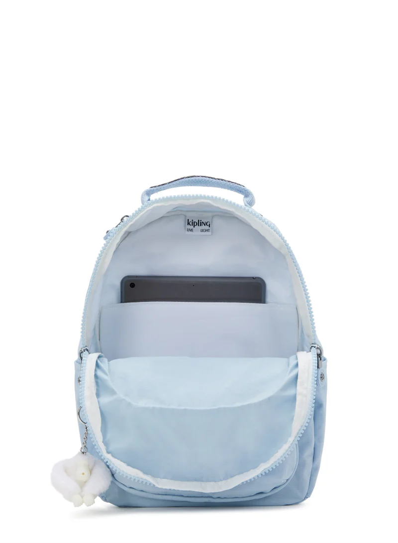 كيبلينغ Seoul S Small Backpack (With Laptop Protection) Frost Blue - BlI4082LZ8