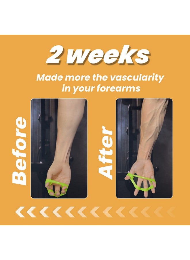 Pnrskter Hand Grip Strengthener, Finger exerciser, Grip Strength Trainer (6 PCS),NEW MATERIAL,Forearm grip workout, Finger Stretcher, Relieve Wrist Pain, Carpal tunnel. (Finger exerciser) - Image 4