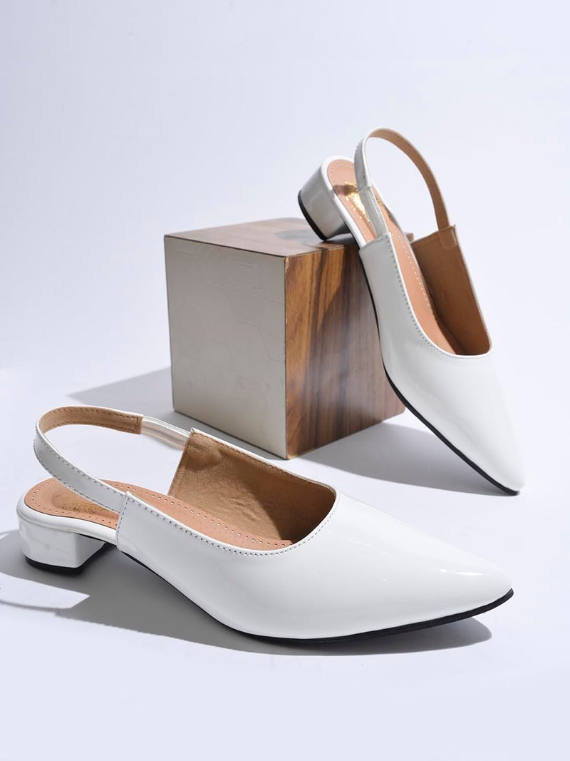 Shoetopia أحذية شوتوبيا الأنيقة ذات الكعب المدبب للنساء والفتيات - Image 5