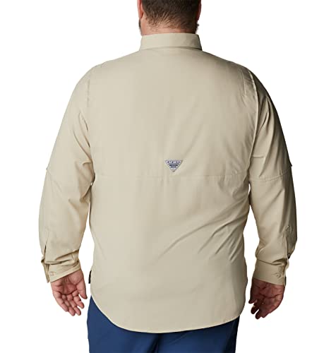 Columbia Mens PFG Tamiami Long Sleeve Fishing Shirt, Fossil, Large - Image 5