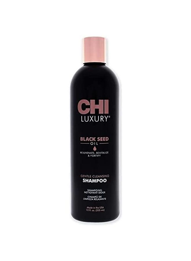 CHI Luxury Black Seed Gentle Cleansing Shampoo, 12 Fl Oz - Image 1