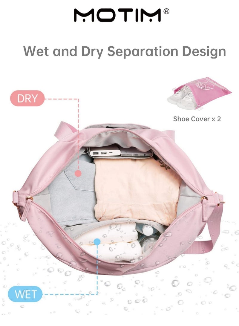 Motim 2pcs Diaper Bag Tote Large Capacity Mommy Bag for Hospital and Weekender Travel Mommy Hospital Bags for Labor and Delivery - Image 3