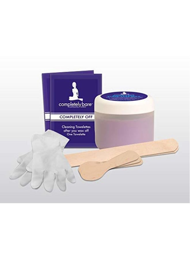 completely bare bare more ouch LESS Strip-Less Hard Wax Pearls Kit - Image 4