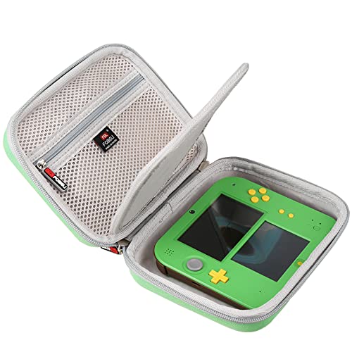FBLFOBELI Hard Travel Storage Case for Nintendo 2DS Legend of Zelda Ocarina of Time 3D (Case Only) (Green) - Image 1