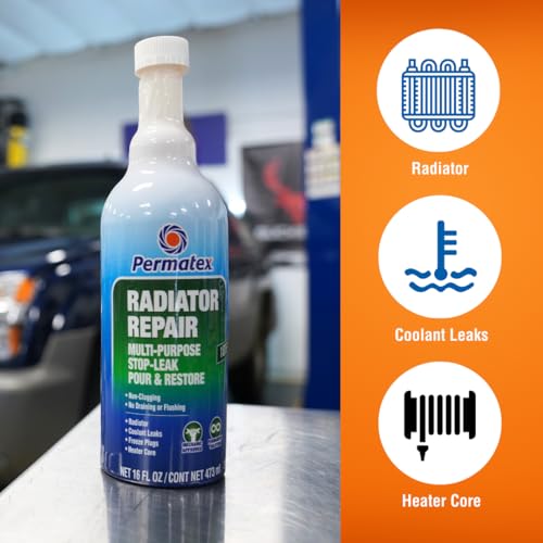 Permatex 30301 Radiator Repair - Stop Leak, 16 fl oz, Protecting Against Coolant Loss, Stopping Leaks and Seepage from Head Gaskets - Image 4