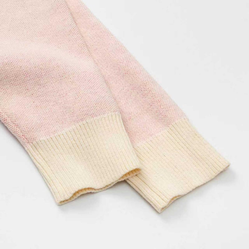 Beopjesk Women's Funny Winter Long Sleeve Valentine's Day Button Knit Cardigan Sweater Heart Vintage Knitted Outerwear (Valentine-Beige,M) - Image 5