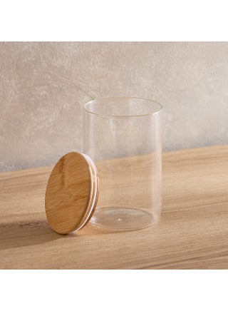 La Natura Borosilicate Glass Jar 1.15 L - view 2