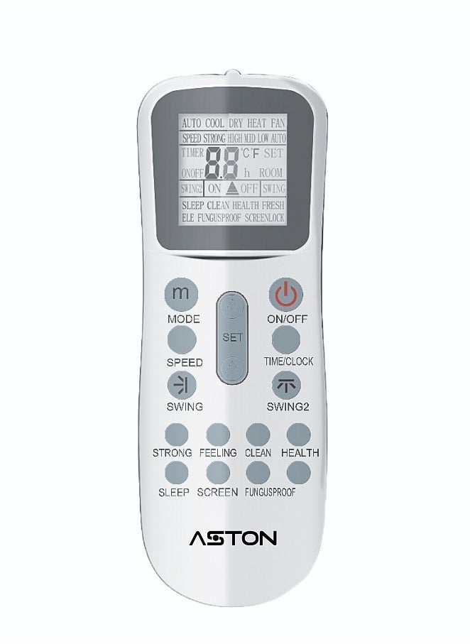 ASTON - Aston Split AC, 26400BTU, 2.2Ton, Hot/Cold, WiFi - ASSAC30TL8-I - Image 1