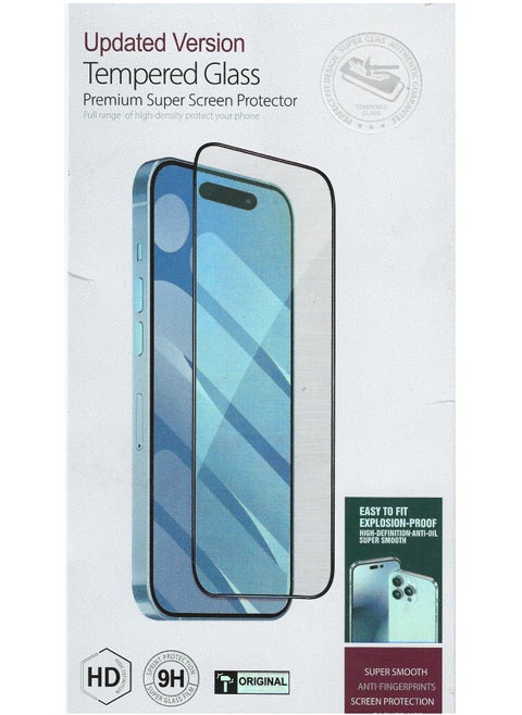 5D Screen Protector For Redmi 13C 5G , Full Coverage Premium Scratch Resistance 5D Touch Tempered Glass Screen Protector For Redmi 13C 5G - Black/Clear