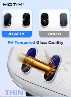 Motim 3 Set Meta Quest 3 Lens Tempered Film, Anti-Scratch Tempered Glass Lens Protector Film, High Definition VR Accessories for Oculus Quest 3  - Image 3
