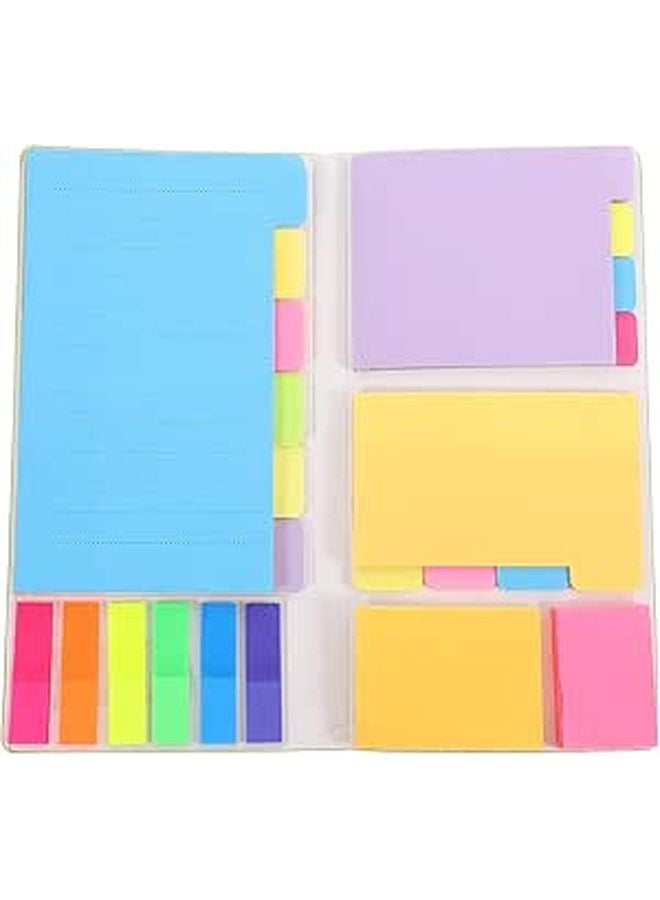 Green Self Adhesive Note Pads Set Portable Memo Stickers for Office School Organization - Image 1