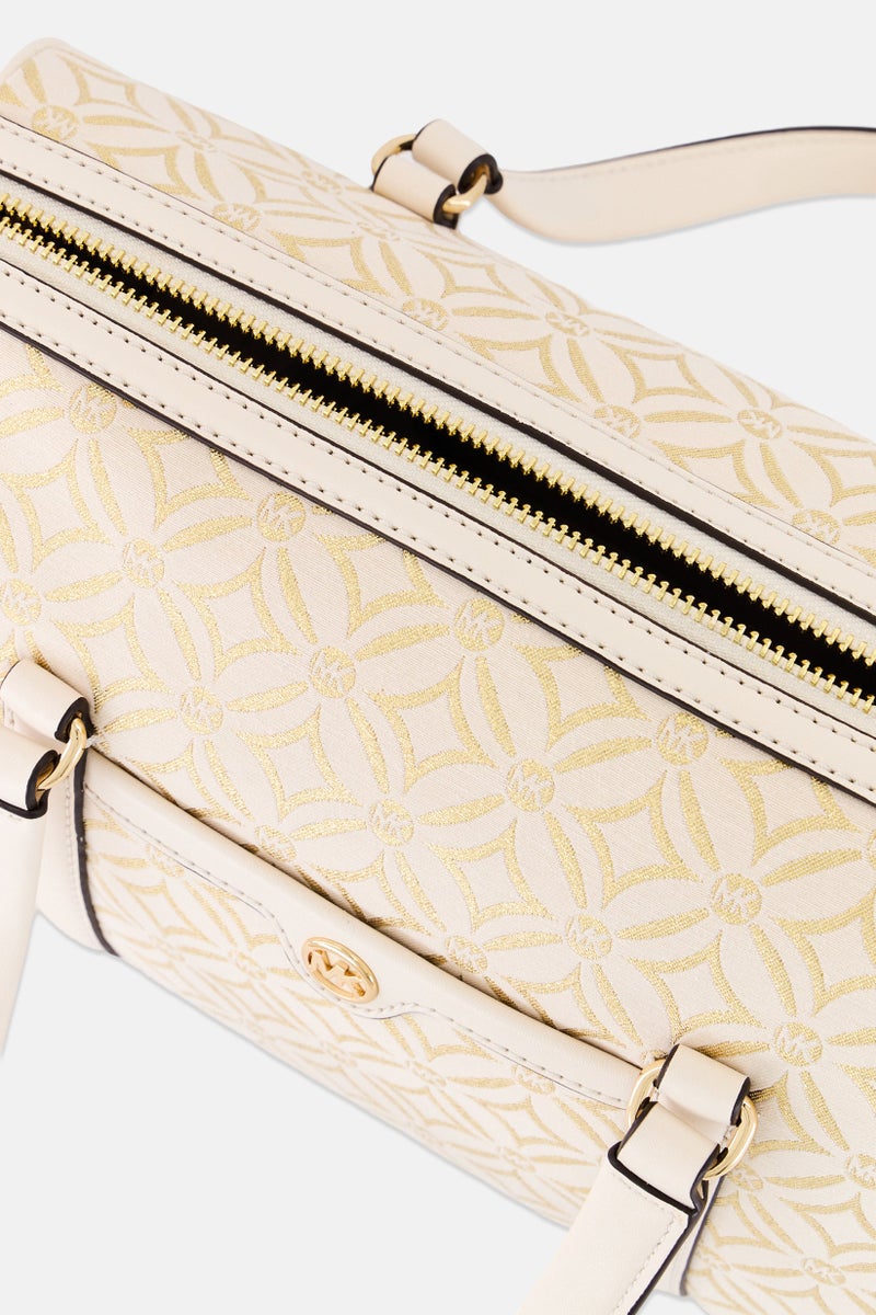 Michael Kors Women Brand Logo Satchel Bag, Multicolor  - Image 4