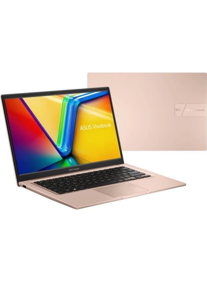 ASUS Vivobook X1404 Laptop with Intel Core i3-1315U| 14" FHD Display| 8GB DDR4 RAM| 512GB SSD| Intel UHD Graphics| Windows 11 With Bundle (Terra Cotta) English Terra Cotta - Image 3