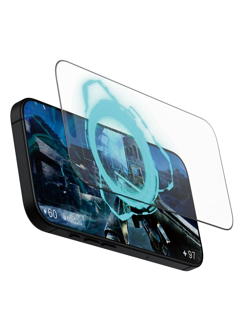 PanzerGlass حماية شاشة زجاجية غير لامعة من PanzerGlass® لجهاز Apple iPhone 16 Pro، EasyAligner، مضادة للتوهج ومضادة لبصمات الأصابع، زجاج مقسى، حساسية عالية للمس، سطح سلس للغاية - Image 2